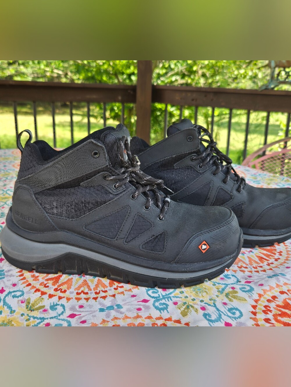Merrell Steel Toe Work Boots | Men’s 6.5 | Women’s 7.5 | Comfort Base
